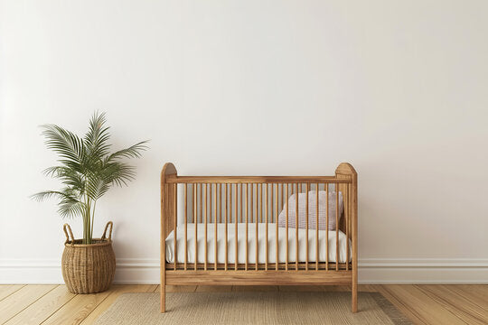 Classic Wooden Cot - Thebabycastle