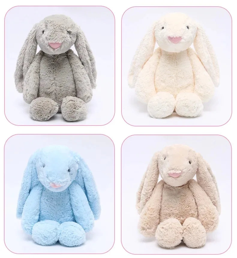 30/40cm Cute Plush Toy Stuffed Toy Rabbit Doll Babies Sleeping Companion Cute Plush Long Ear Rabbit Doll Children's Gift - Thebabycastle