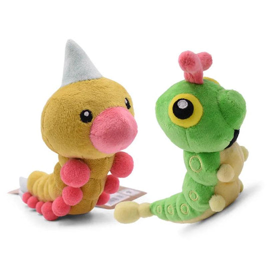14 Styles Pokemon Cute Anime Weedles Caterpies Plush Toys High Quality lifelike Soft Stuffed Cartoon Doll For Kids Birthday gift - Thebabycastle